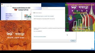 Bijoy Bayanno 52 Error Setup offline Bangla  NET framework 35 Error in windows 8 81 10 Server [upl. by Loggins]