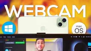 iPhone como WEBCAM en Windows y Mac GRATIS ✅ [upl. by Bay]