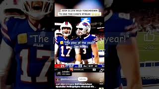 Josh Allen Scores The NFL Play Of The Year [upl. by Lionel569]