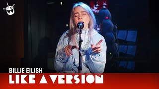 Billie Eilish  bellyache live for Like A Version [upl. by Edlihtam]