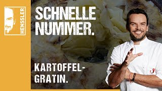 Schnelles KartoffelgratinRezept von Steffen Henssler [upl. by Riba]