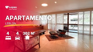 Apartamento à venda  Leblon  4 Quartos  4 Vagas [upl. by Harvey224]