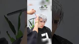 Hair color transformation  haircut transformation haircolortutorial haircuttutorial haircolor [upl. by Sinnal176]