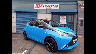 Toyota Aygo 10 VVTi XCite EU6 5sp 51k miles 092015 FSH Cat N Light NonStructural Repaired [upl. by Imis922]