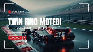 Twin Ring Motegi iGPFUN Full race 2024 S03W11  iRacing [upl. by Celina]