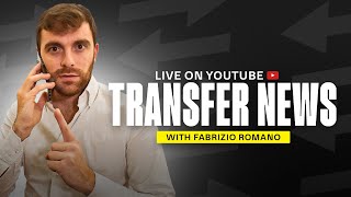 TRANSFER NEWS WITH FABRIZIO ROMANO 🚀 [upl. by Ayyn]