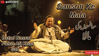 Sansoon Ki Mala Pe Simron Pee Ka Naam  Ustad Nusrat Fateh Ali Khan Sb  Qawali [upl. by Anoi]