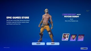 Fortnite Players Are Getting PSYCHO BANDIT After 5 YEARS But How Super Rare Cosmetics [upl. by Rolfston]