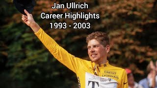 Jan Ullrich All Important Career Highlights 1993  2003 [upl. by Alleinnad354]