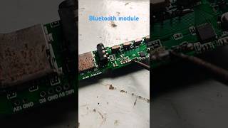 Bluetooth module electronics electronic experiment bluetooth bluetoothspeaker youtubeshort [upl. by Ailugram]