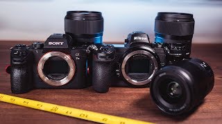 Sony a7 III vs Nikon Z6  Sigma Art 35mm FTZ vs Nikon 35mm f18 S [upl. by Ettenel]