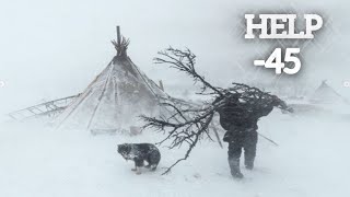 Extreme Winter Camping in Alaska 45C 6 Nights of Extremely Cold Winter Camping in a Hot Tent [upl. by Niloc180]