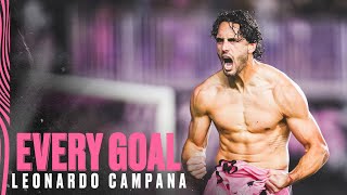 Every Single Goal  Leo Campana’s Road to Becoming Inter Miami’s AllTime Scorer [upl. by Irt262]