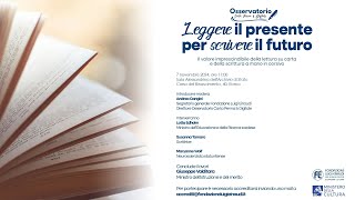 Leggere il presente per scrivere il futuro [upl. by Halyhs]