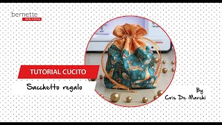 Video Tutorial con Cris Sacchetto regalo [upl. by Neelloj]