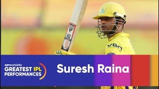 Greatest IPL performances No 7 Suresh Rainas 87 vs KXIP [upl. by Asirehc]