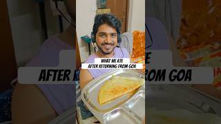 What we ate in a day after trip😀 shorts shortsindia telugu teluguvlogs foodie whatieatinaday [upl. by Lleval]