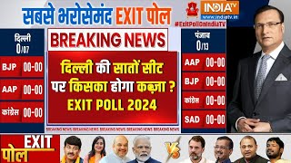 Lok Sabha Election Exit Poll Result Arvind Kejriwal  PM Modi  Congress  INDI Alliance  AAP NDA [upl. by Lartnom]