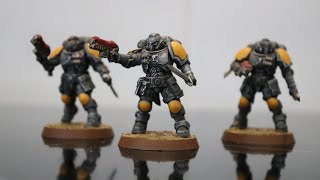 How to paint Space Marine Primaris Reivers Warhammer 40000 First Strike [upl. by Brey]