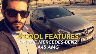 4 Cool Features On the MercedesBenz A45 AMG [upl. by Janos]