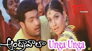 Andhrawala Songs  Unga Unga  Jr NTR  Rakshita [upl. by Yenitsed]