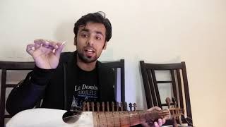 English Rabab Tutorial  First Rubab learning class 1 [upl. by Barrow724]