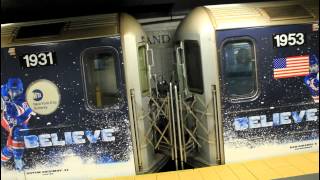 IRT Subway ReWraped 42nd Street S Track 1 amp 3 at Grand Central Terminal [upl. by Yelnet]