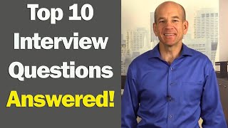 Top 10 Job Interview Questions amp Answers for 1st amp 2nd Interviews [upl. by Templeton652]