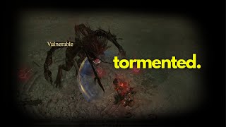 Season 4 SOLO Tormented ANDARIEL  Barbarian Build Diablo 4 [upl. by Analos]