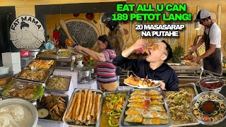 EAT ALL U CAN NA 189 PESOS LNG SA FAT MAMA KITCHENETTE MAY 20 PUTAHE UNLI DRINKS AT DESSERT NA DIN [upl. by Noiek699]