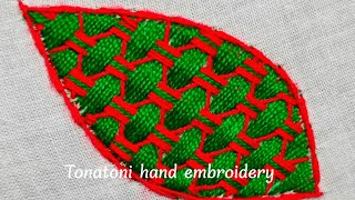 bordados a mano paso a paso 8romanian stitch embroidery puntadas para bordar flores [upl. by Ytitsahc]