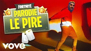 Maître GIMS  Le Pire Parodie Fortnite [upl. by Ynnatirb]