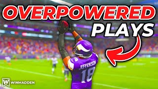 Top 5 Most Overpowered Plays in Madden 25 [upl. by Roel]