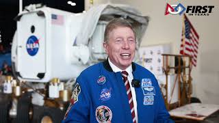 Astronaut Col Mike Fossum Ret  Discusses FIRST in Texas Robotics 2024 [upl. by Arannahs]