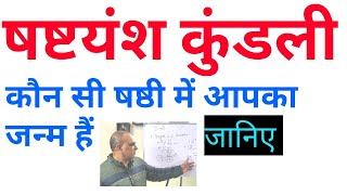 षष्टयंश कुंडली से जानिए कौन सी षष्ठ में आपका जन्म हैं D60 chart and birth time rectification No 71 [upl. by Egiap]