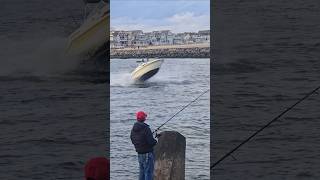 Summer Love Boat Takes On The Rougher Manasquan Inlet [upl. by Rhianon]