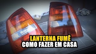 COMO FAZER UMA LANTERNA FUMÊ EM CASA [upl. by Ettenrahs]