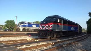 Metra 421 Horn Show Meets Metra 83 And 99 At Fox Lake IL [upl. by Leor731]