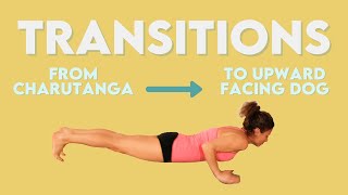 Transitions from Chaturanga to Upward Facing Dog [upl. by Noyart]