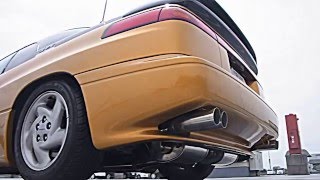 Subaru SVX exhaust sounds BY FLATT RACING [upl. by Woodley]