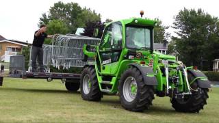 Manulift  Merlo MULTIFARMER 309 pour municipalités [upl. by Rebor322]