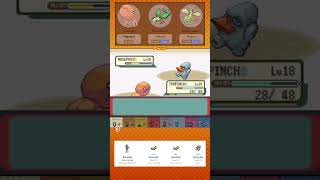 Trapinch vs 1st Gym Part3 Pokémon Emerald Challenge pokemon [upl. by Juakn38]