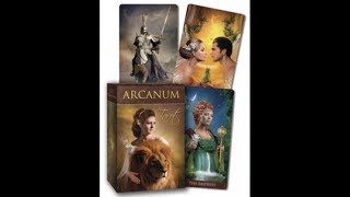 Обзор колоды ARCANUM TAROT Новинка 2018 года от Lo Scarabeo [upl. by Airrehs]