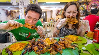 Filipino Street Food in Bacolod CHICKEN INASAL  Ultimate BBQ Tour in Philippines [upl. by Gough]