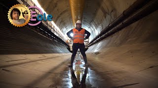 🚇 A lintérieur dun tunnelier sous Paris  Le tunnel du chantier Eole RER E  MB [upl. by Anuala29]