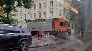 49 Mitfahrt Hütteldorf nach Hütteldorfer Straße U Straßenbahn Wien Flexity Type D01082023 [upl. by Edy431]