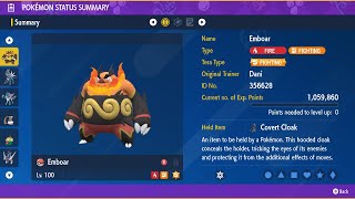 Emboar  Solo  7 Star Infernape Raid  Pokemon ScarletViolet [upl. by Etz]