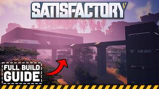 Building BRUTALISM with BLUEPRINTS in Satisfactory Update 8 [upl. by Rekrap493]