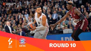 LDLC ASVEL VilleurbanneFC Bayern Munich  Round 10 Highlights  202324 Turkish Airlines EuroLeague [upl. by Etteve]