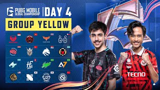 EN 2024 PMGC League  Group Yellow Day 4 PUBG MOBILE Global Championship [upl. by Grunenwald]